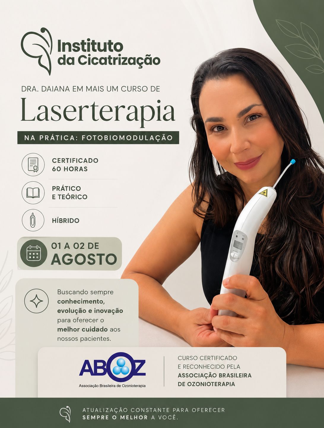 Banner Curso Presencial Tratamento de Feridas