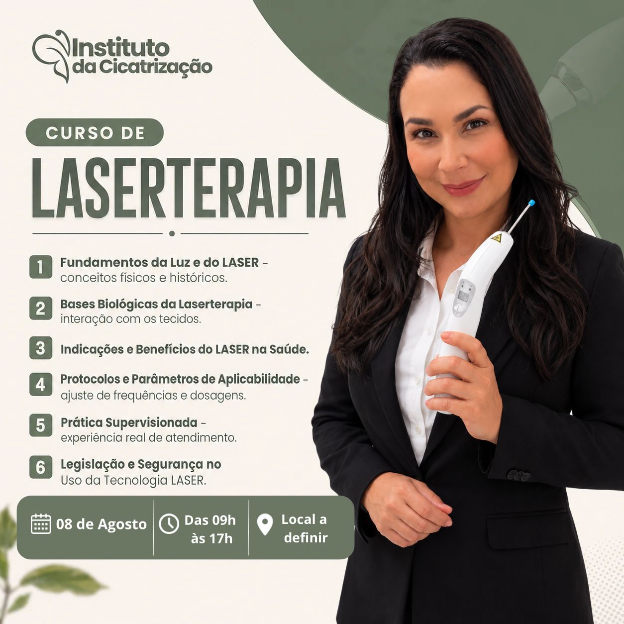 Banner Curso Presencial Tratamento de Feridas